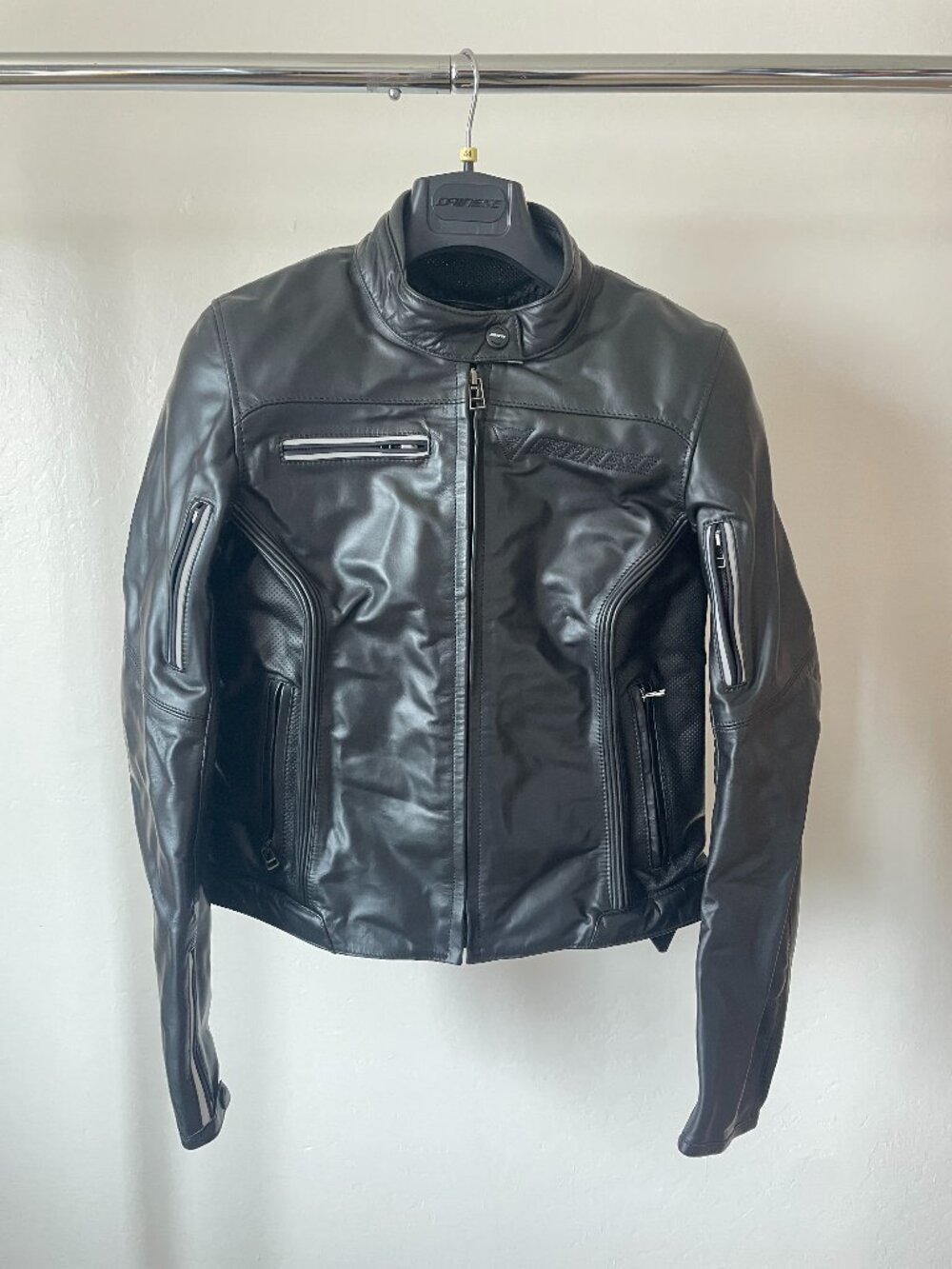Dainese Nikita Lady Jacket, Matte Black, Euro 44 US 6